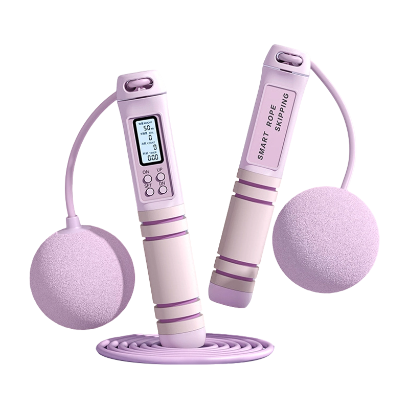 Elektronické počítací švihadlo s ABS/pěnou rukojetí TS-45